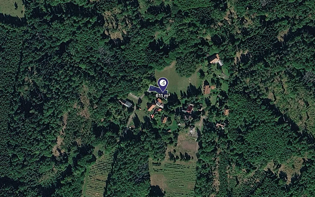 Prodej stavebního pozemku 611 m²